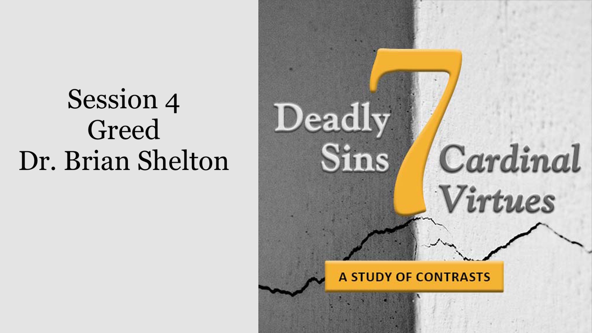7 Deadly Sins vs. 7 Cardinal Virtues: Greed