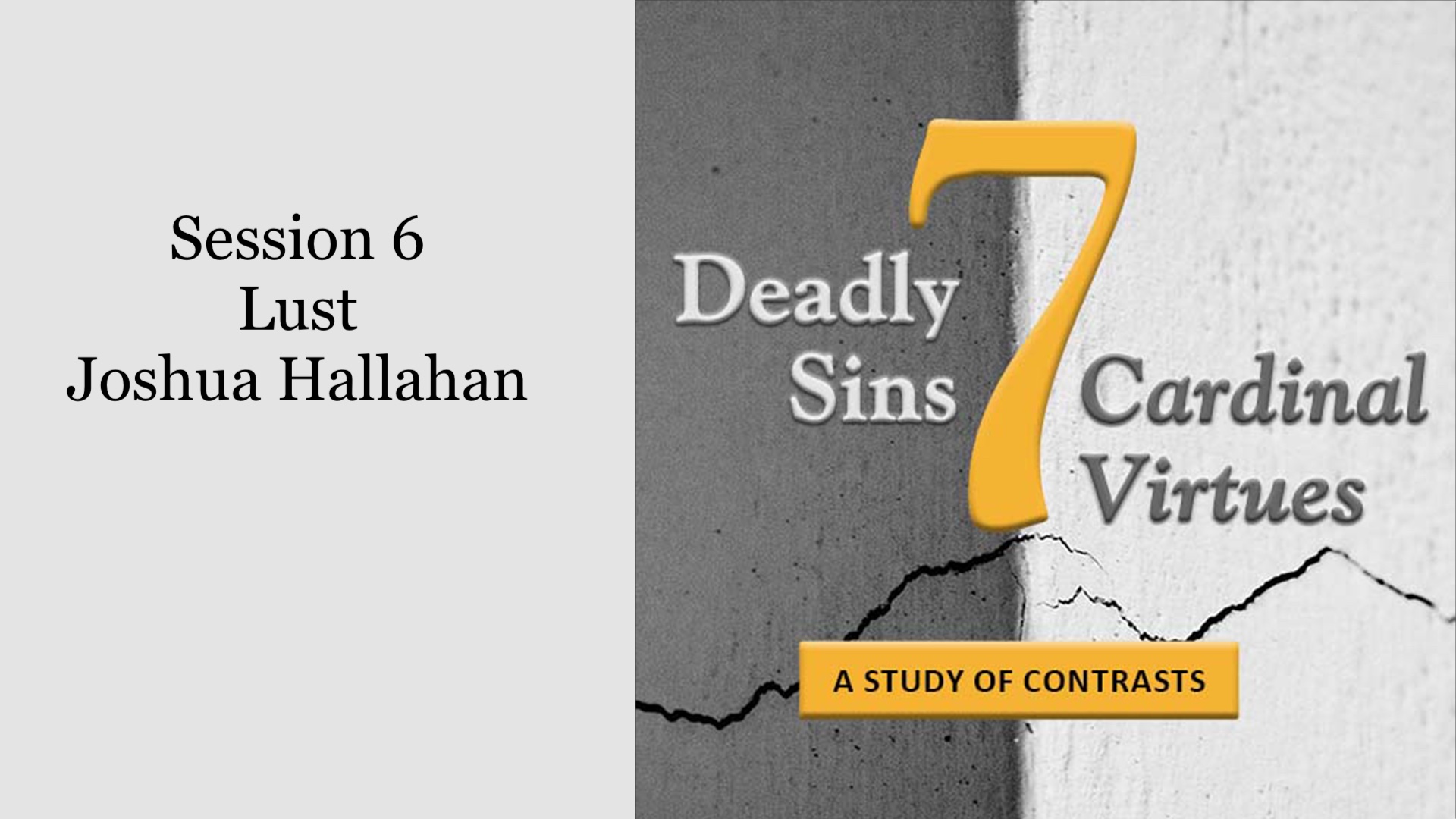 7 Deadly Sins vs. 7 Cardinal Virtues: Lust