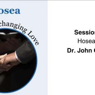 Hosea Bible Study: Hosea 14