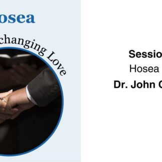 Hosea Bible Study: Hosea 2-3