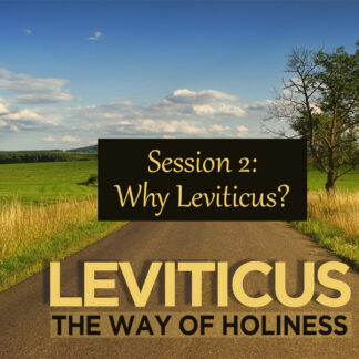 Leviticus Bible Study Session 2: Why Leviticus